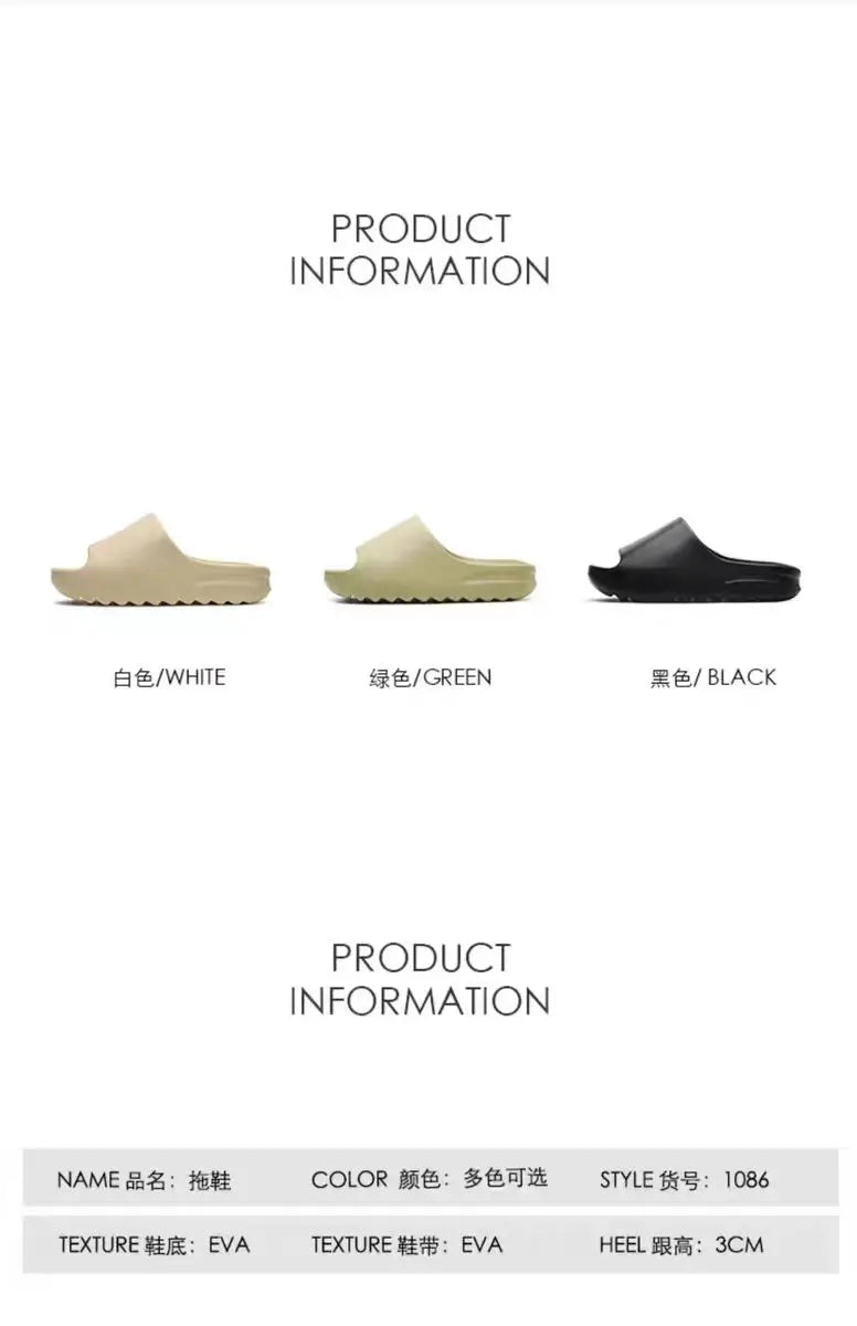 2025 Cloud Comfort Coconut Slippers Unisex EVA Thick Sole Sandals w/Arch Support, Non-Slip Home Indoor Outdoor